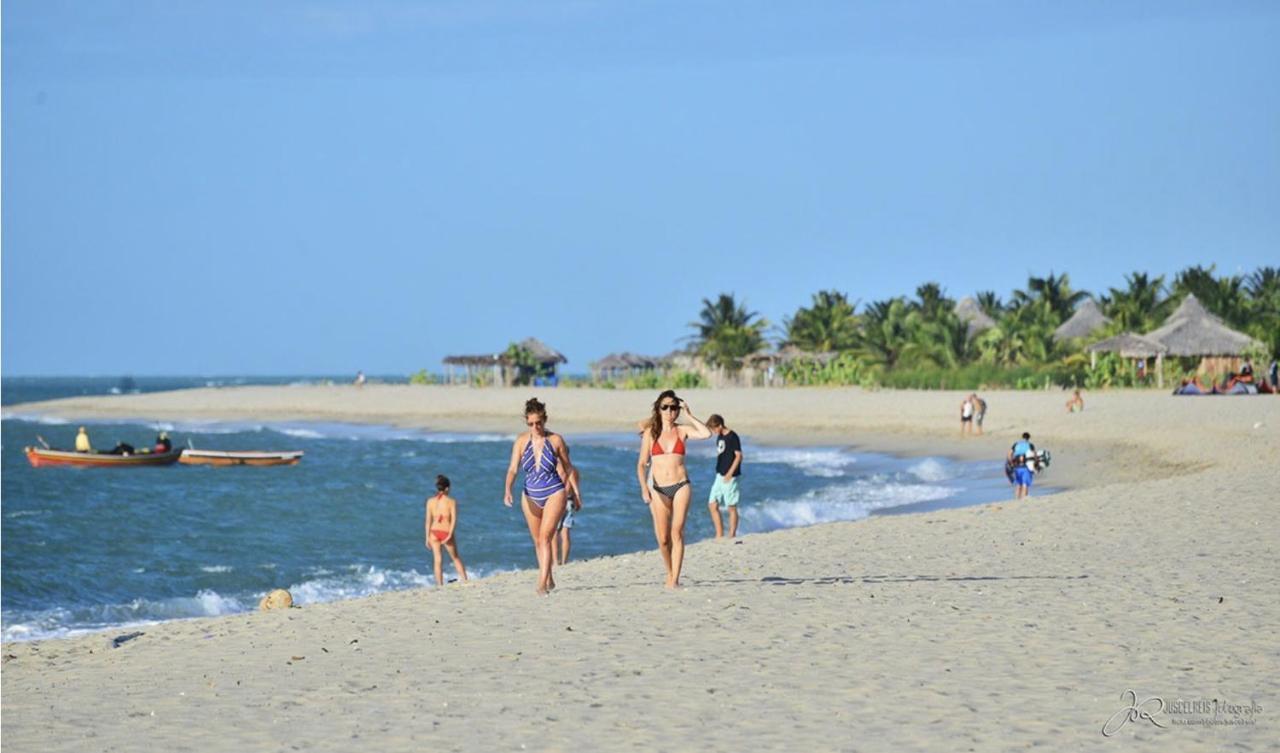 Beach House - Suite 2 - Na Praia -Beachfront Barra Grande  Exteriér fotografie